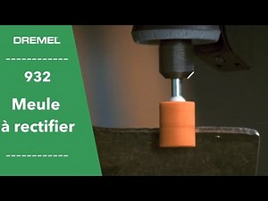 Dremel 932 Meule à rectifier en Oxyde d'aluminium 9,5 mm pour meuler les métaux