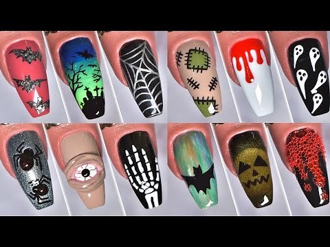 15+ Halloween Nail Design Ideas | Best Halloween Nail Art Compilation