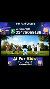 68 reactions | Kids AI Program #ai #learnai #ai | Ayin Abid | Facebook
