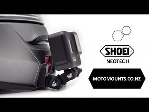 MotoMount for GoPro on Shoei NeoTec II