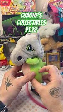 Shiny Cubone Plush 💚- Cubone Collectibles -Pt.12 #pokemon #plush