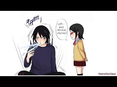 Sasuke's First Kiss || Uchiha Family