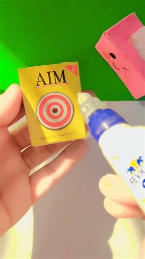 DIY Aesthetic Desk Organizer 🎀✨| Match box diy ideas! #howtomake #trending #craft #shorts #ytshorts