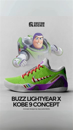 Kobe 9 “Buzz Lightyear” Custom 🤖✈️ | Custom Kicks