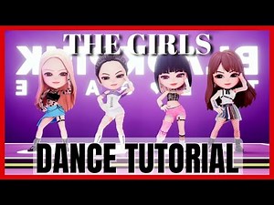 BLACKPINK - ‘THE GIRLS’ Dance Practice Mirrored Tutorial (SLOWED)