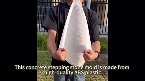 DIY Concrete Paver Molds - Reusable Plastic Stepping Stone Molds for Garden Pathways, Courtyards, and Walkways