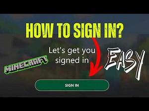 How to Sign In to Minecraft | Minecraft Login Tutorial 2026