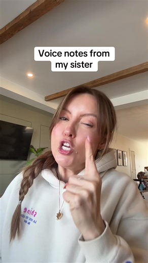 Violet is back again as special guest 😂 #voicenotes #sister #lipsync | violet