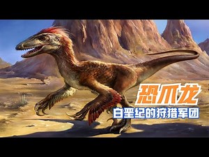 Deinonychus恐爪龙白垩纪的狩猎军团，看似较小，却异常凶猛【马丁新视界】