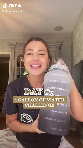 1 Gallon Water Challenge - Day 7 Progress Update