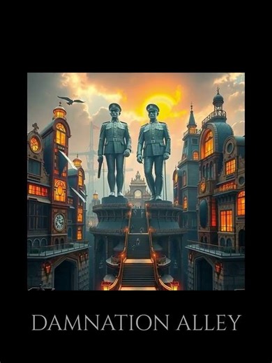 DAMNATION ALLEY by THORN-WILDER #thornwilder #aiart #animation #endtimes #surreal #harrystyles #fun