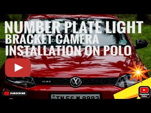 Rear view camera installation | Volkswagen Polo
