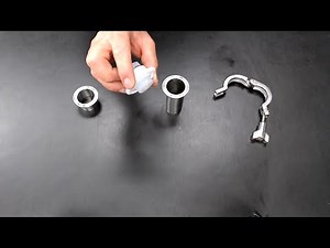 Sanitary Insert Check Valve Installation