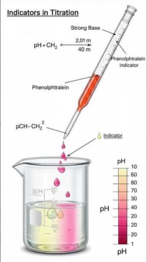 #science -#chemistry role of indicators in titrations