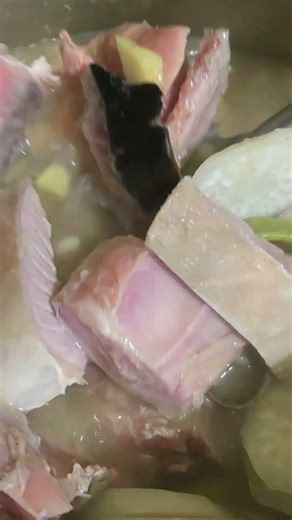 cooking fresh tuna panga#trending #food #viral #short
