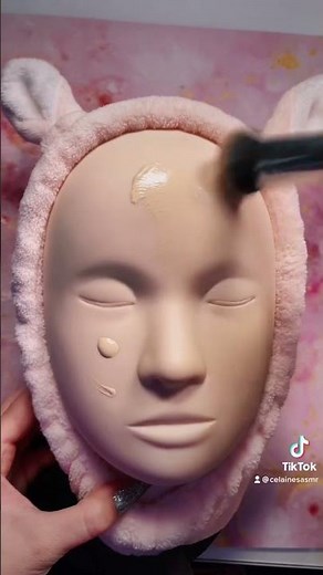 ASMR DOING YOUR MAKEUP FOR SLEEP 💤 #shorts Asmr for sleep, Asmr tiktok, oddly satisfying, layered