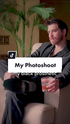 This was my first time doing a Photoshoot with my black prosthetic. Let me know what you guys think! What picture is your favorite? #photoshoot #model #malemode #suit #fashion #style #blind #bodypostive #mafia #Thor