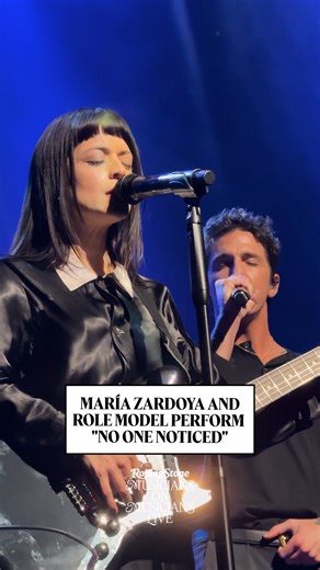 Maria and Role Model kicked off Rolling Stone's Musicians On Musicians Live event with a bang, dueting "No One Noticed." #rolemodel #themarias #MusiciansOnMusicians | Rolling Stone
