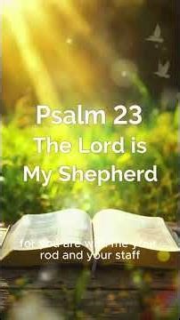 PSALM 23 -AUDIO BIBLE -POWERFUL PSALM OF PROSPERITY/BLESSINGS #Psalm23 #audiobible #Faith #Prayer