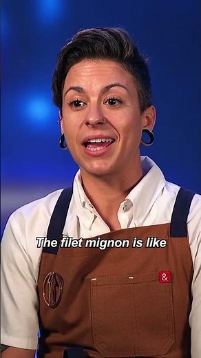 the filet mignon was meant to be #nextlevelchef