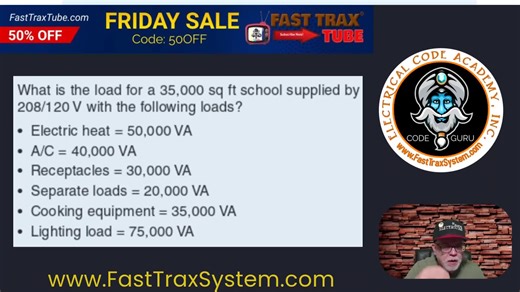 # 1 Master Electrician Exam Prep 2023 | NEC 220.86 Optional Method Tutorial Welcome to our in-depth tutorial on how to perform service and load calculations for a school using the optional method as outlined in the 2023 National Electrical Code (NEC), Section 220.86. This video is an essential resource for anyone preparing for their electrical exams, including those aiming to become a master electrician. 📚 What You Will Learn: Detailed steps on how to calculate service and load using NEC 220.86