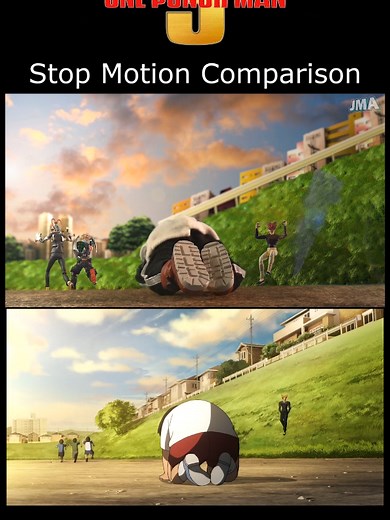 Garou Slide Stop Motion Comparison #onepunchman #garou #actionfigure #stopmotion #anime #onepunchmanseason3 #opms3 #saitama #saitamavsgarou #stopmotionanimation #animestopmotion #jmanimation