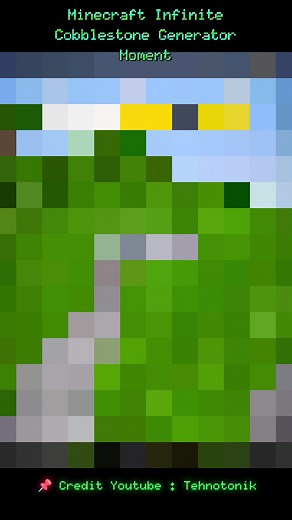 Minecraft Infinite Cobblestone Generator Tutorial
