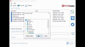 Extract PST Attachment - Microsoft Outlook Attachment Extractor