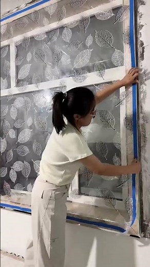 Essential self-adhesive windproof and cold-proof film for winter window sealing, custom sizes.