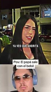 POV: Dad goes out with the baby #ivanbarca #masculinity #couples #humor #dating #relationships #f...
