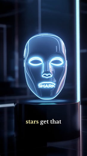 Futuristic LED Face Mask