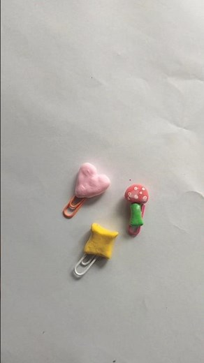 #diy paper pin craft # cute clay craft ❤️#shorts#youtube #artscraft #subscribe #diy