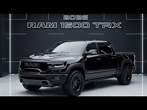 2026 Ram TRX First Look: Power, Luxury & Off-Road Madness