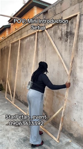 Transformed this mini space to a simple introduction ceremony between two lovers and their families . #introduction #wedding #eventstylist #decoration #fyp Starpetals_event