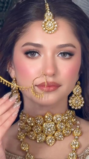 No Makeup Bridal Makeup Look Tutorial | Soft Glam Natural Bride Makeup Step by Step #bridalmakeup