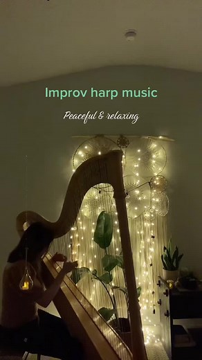 Peaceful Harp Music for a Good Night's Sleep