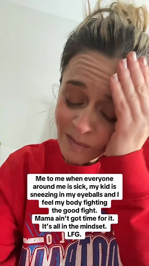 Mindset shifts energy. And hopefully those child ratchet sneeze angles. I will stay healthy. Cause that’s how it’s going to be. LFG. | Jennifer Strait