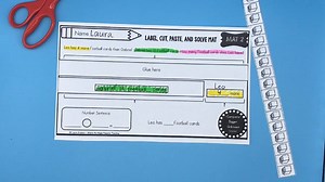 Cut and paste word problems for 1st grade! https://www.teacherspayteachers.com/Product/Word-Problems-for-First-Grade-1OAA1-FOR-THE-WHOLE-YEAR-888869 | Where the Magic Happens Teaching | Facebook