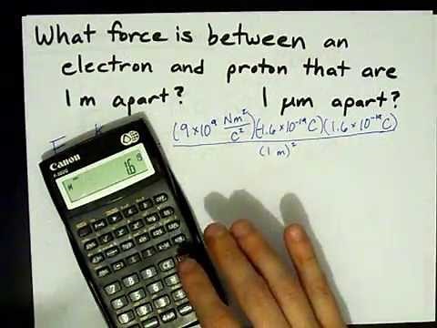 Coulomb's Law: Find the Force between two Charges