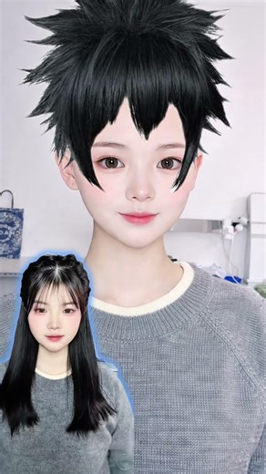 Smooth Hair Wig 👌🤩Try_On Real or Fake❓ #nicewigg #hairwig #hairstyles #fashion #fashion4 #hair #1m