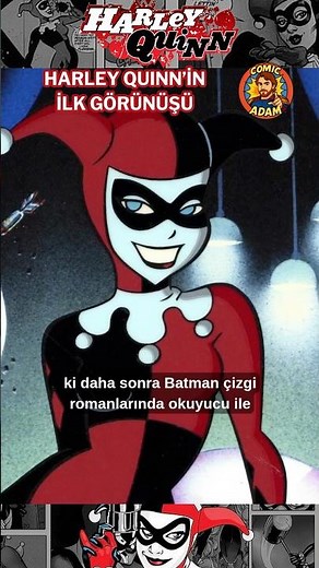 HARLEY QUINN’S FIRST APPEARANCE♦️#harleyquinn