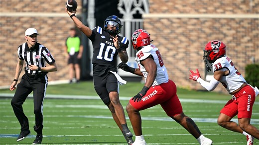 Duke football vs NC State highlights: Blue Devils use four turnovers to take down Wolfpack