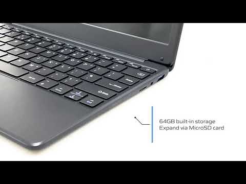 GeoBook 2E 12.5" Laptop for Learning with Windows 10 Pro Education