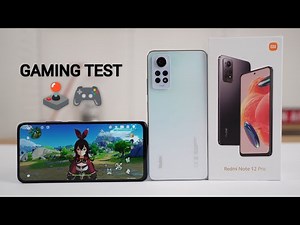 Redmi Note 12 Pro 4G Gaming Test