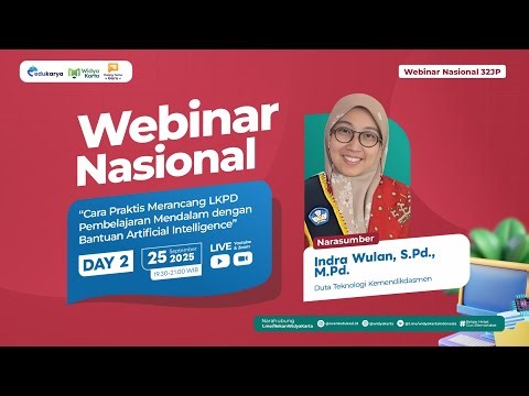 H2: Webinar Cara Praktis Merancang LKPD Pembelajaran Mendalam dengan Bantuan Artificial Intelligence