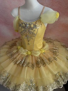 Y-005 Professional Yellow Platter Ballet Tutu YAGP - Etsy