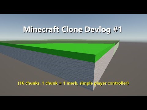 A Minecraft Clone Devlog Made In Unity #1