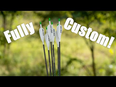 Full Arrow Customization by Sirius Archery Products