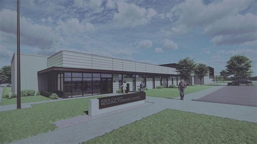 Knox County leaders break ground for new forensic center