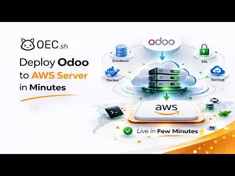 Deploy Odoo environment on AWS using OEC.sh